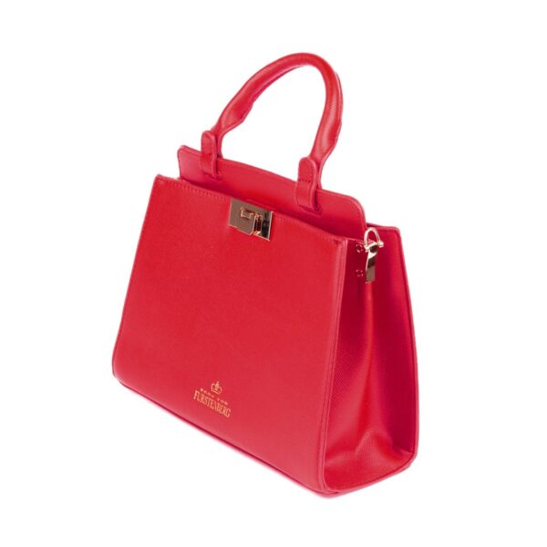 Egon Von Furstenberg Borsa Rosse Elegante con Manici e Cinturino Regolabile Borse a mano, Donna