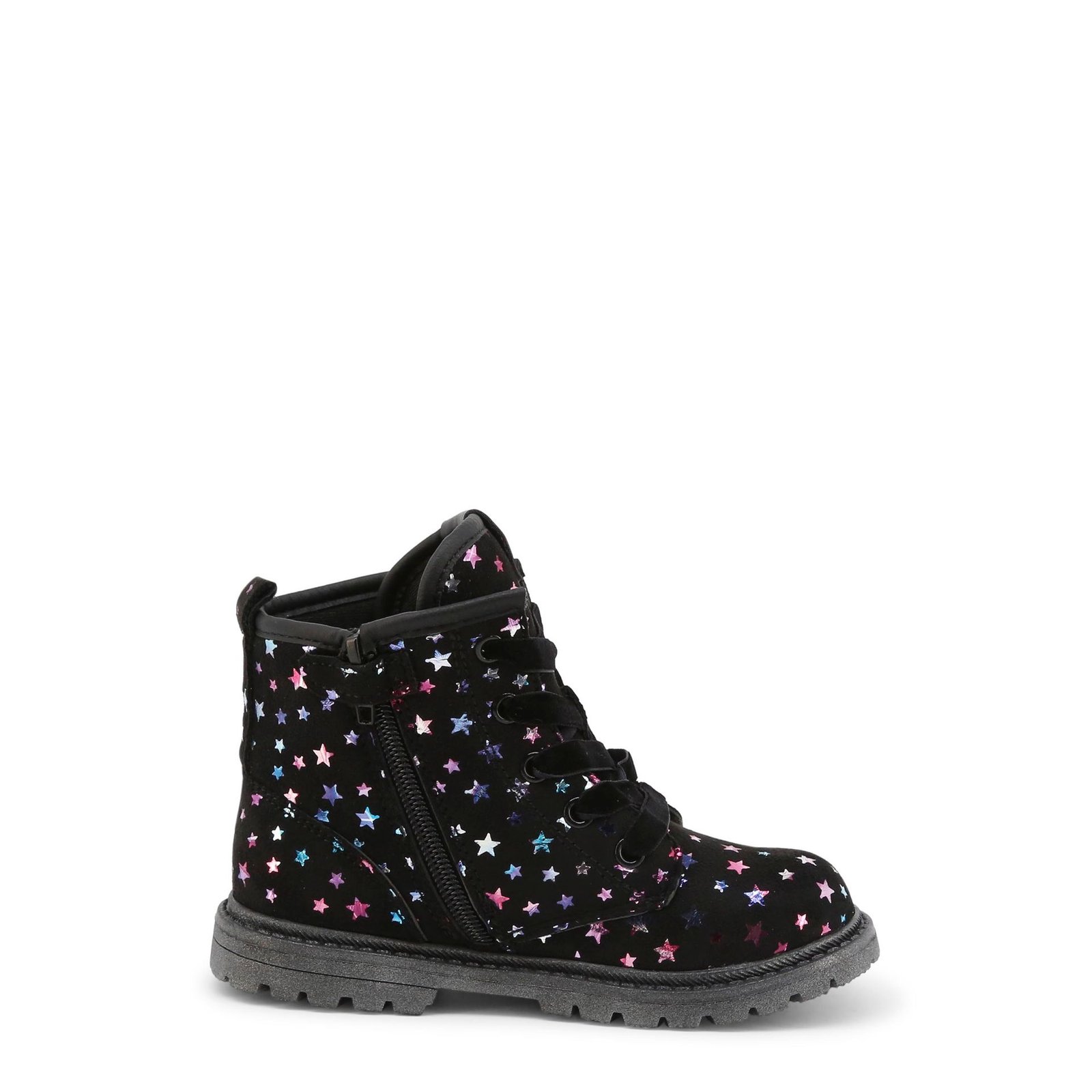Shone Anfibio bimba con punta tonda e stelline multicolor Stivaletti - immagine 3
