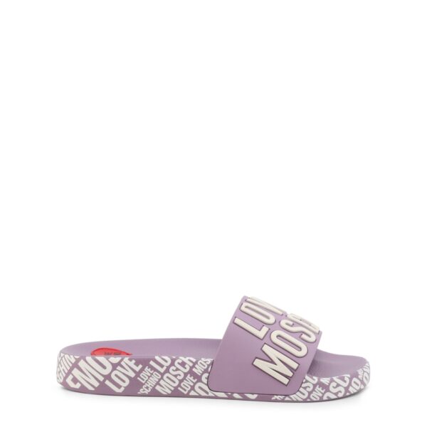 Love Moschino Infradito e Ciabatte Viola Donna Scarpe