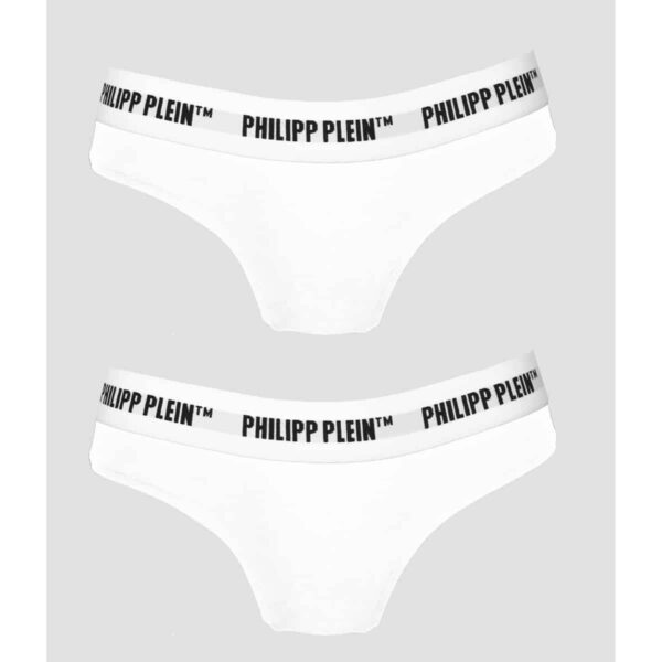 Philipp Plein Slip Bianco Donna Slip