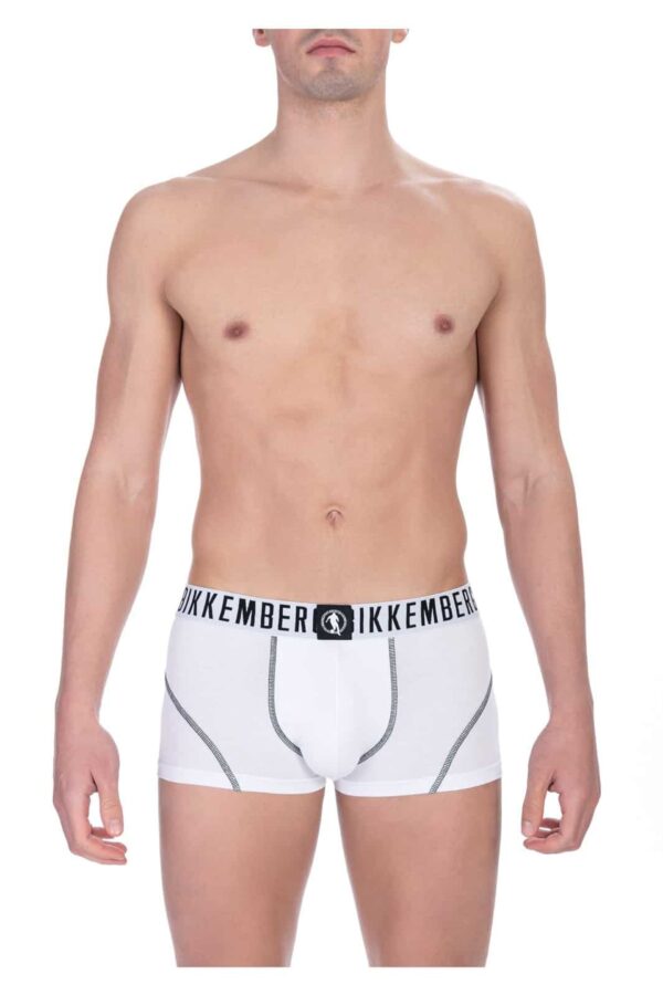 Bikkembergs Boxer Bianco Uomo Intimo, Uomo