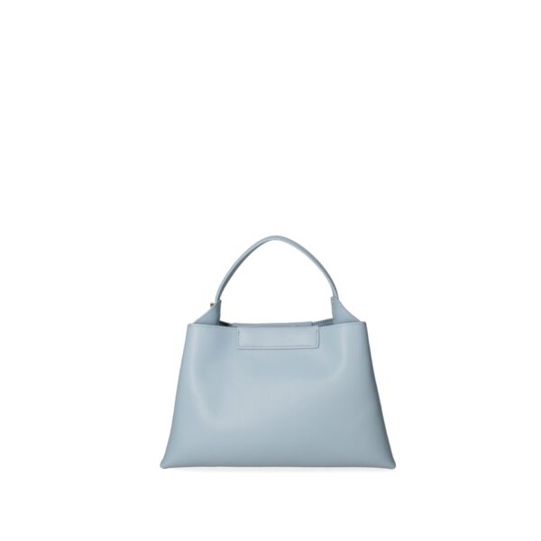 Viola Castellani Borsa in Pelle con Manico Stile Classico e Design Elegante Cielo Borse a mano, Donna