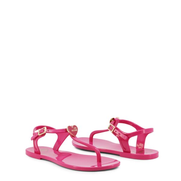 Love Moschino Infradito e Ciabatte Rosa Donna Scarpe