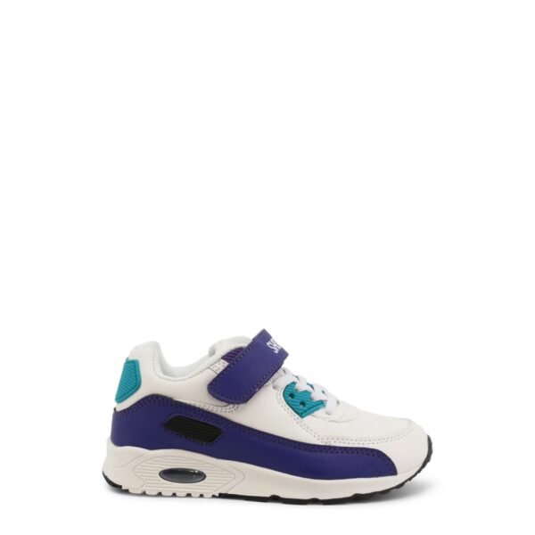 Shone Sneakers bambino bianco e viola Sneaker