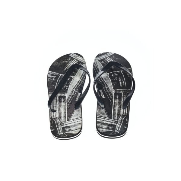 Just Cavalli Beachwear Flip Flops and Slippers Black Men's Shoes - Image 4