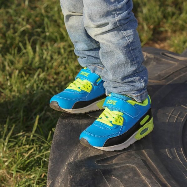 Shone Sneakers bambino bianco e viola Sneaker - immagine 2