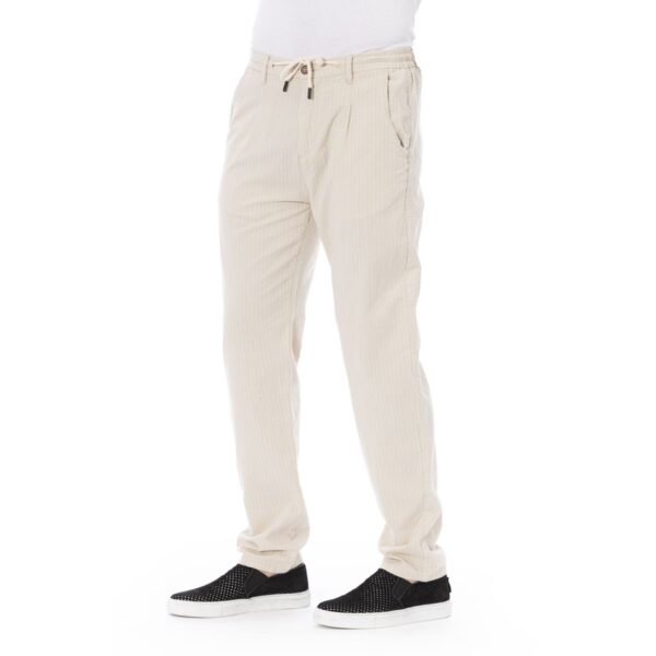 Baldinini Trend Pantaloni BeigeWhite