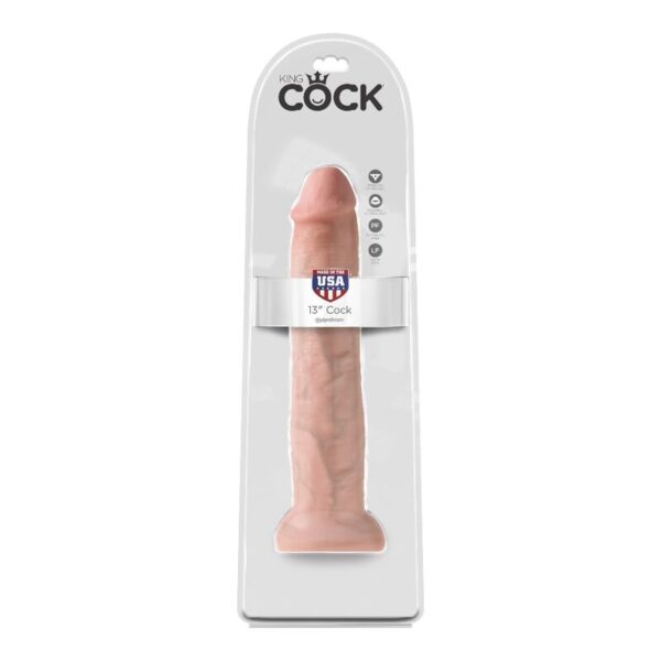 KING COCK - DILDO REALISTICO 33 CM - immagine 3