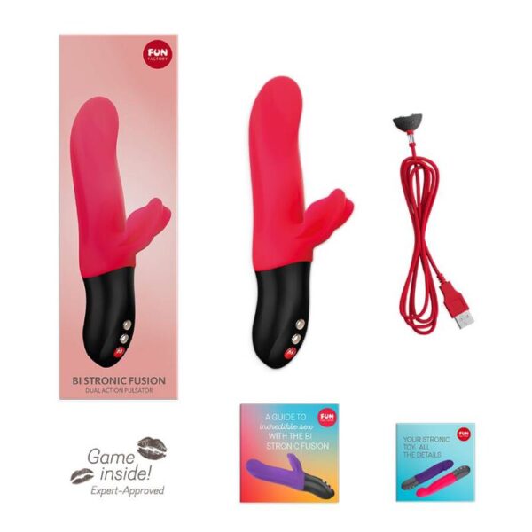 FUN FACTORY - BI STRONIC FUSION DUAL PULSATOR INDIA ROSSO - immagine 8