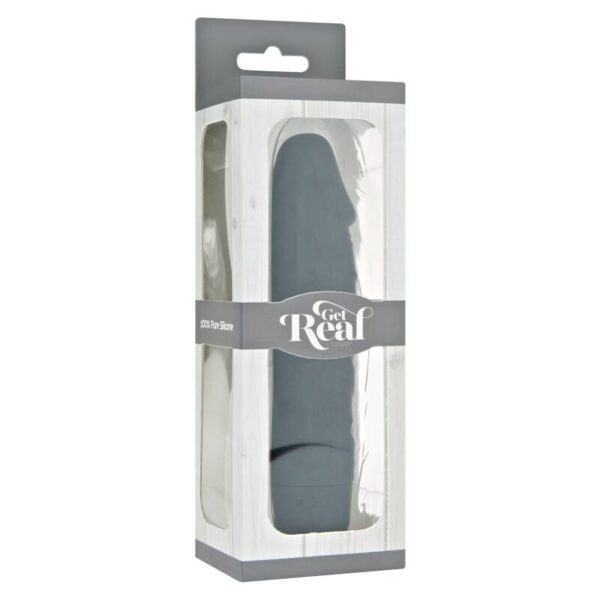 GET REAL - MINI VIBRATORE CLASSICO NERO - immagine 3