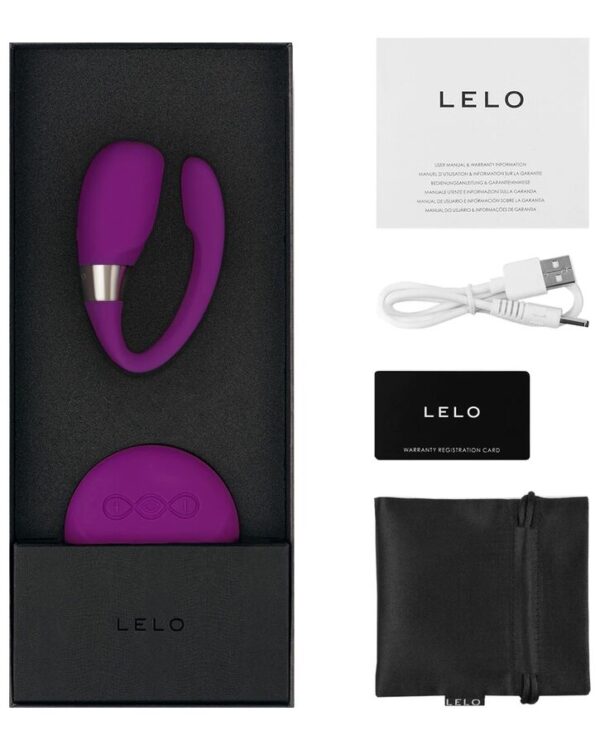 LELO - INSIGNIA TIANI 3 MASSAGGIATORE ROSA PROFONDO - immagine 3