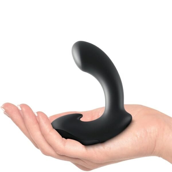SIR RICHARDS - MASSAGGIATORE PROSTATICO P-POINT IN SILICONE NERO - immagine 4