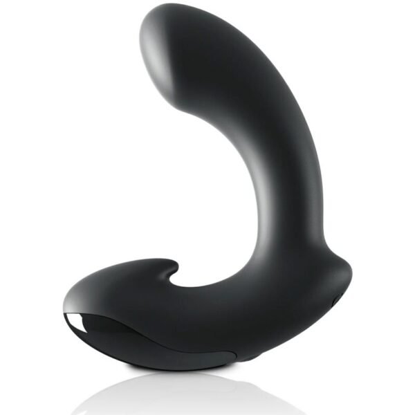SIR RICHARDS - MASSAGGIATORE PROSTATICO P-POINT IN SILICONE NERO - immagine 3