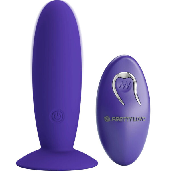 PRETTY LOVE - YOUTH PLUG VIBRATORE ANALE TELECOMANDO VIOLETTO