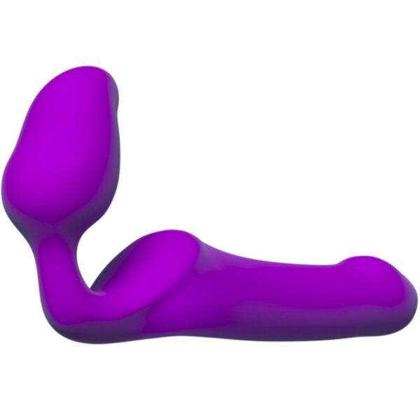 ADRIEN LASTIC - QUEENS STRAP-ON FLESSIBILE VIOLA TAGLIA M - immagine 2