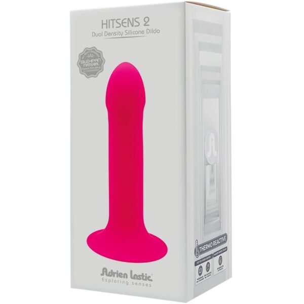 ADRIEN LASTIC - HITSENS 2 DILDO IN SILICONE ROSA - immagine 4