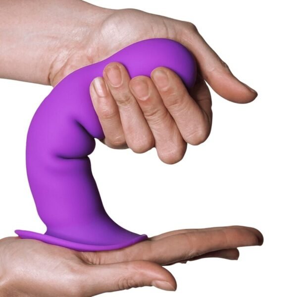 ADRIEN LASTIC - HITSENS VIBE 3 DILDO IN SILICONE VIOLA - immagine 2