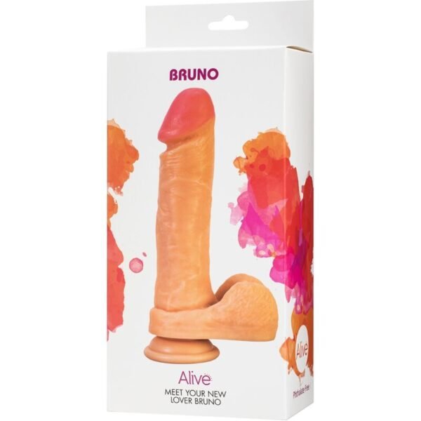 ALIVE - PENE REALISTICO DI BRUNO 22 CM - immagine 2