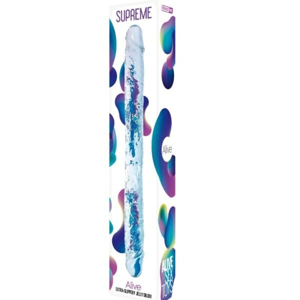 ALIVE - PENE SUPREMO REALISTICO TRASPARENTE 385 CM - immagine 2