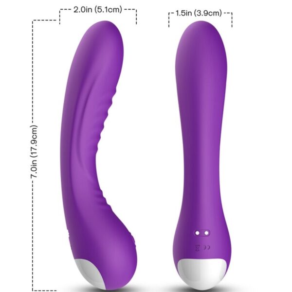 ARMONY - VIBRATORE LEGEND IN SILICONE VIOLA - immagine 3