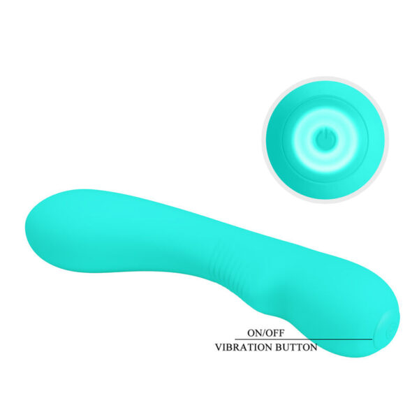 PRETTY LOVE - VIBRATORE RICARICABILE PRESCOTT VERDE ACQUA - immagine 6