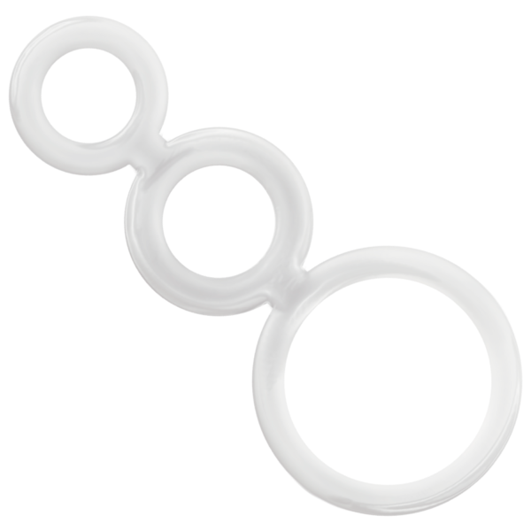 ADDICTED TOYS - SET DI ANELLI PER PENE TRASPARENTE - immagine 2