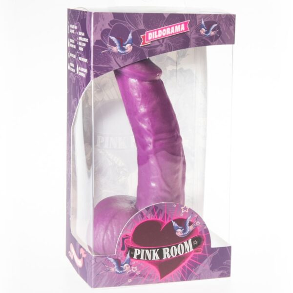 PINK ROOM - DILDO REALISTICO CONNOR VIOLA 16 CM - immagine 2