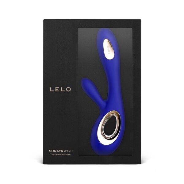 LELO - VIBRATORE SORAYA WAVE CONIGLIO BLU NOTTE - immagine 4