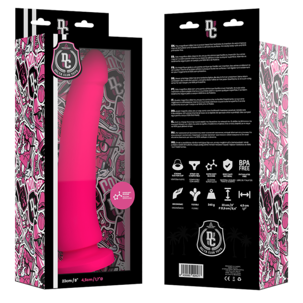DELTA CLUB - TOYS DILDO MEDICO ROSA IN SILICONE 23 CM -O- 4.5 CM - immagine 6