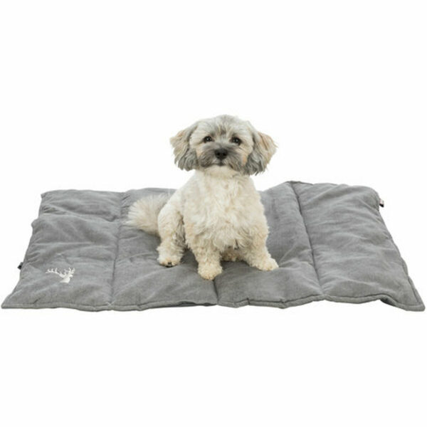 Coperta per Animali Domestici Trixie Leni Grigio Camoscio 100 × 70 CM