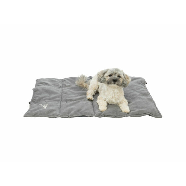 Coperta per Animali Domestici Trixie Leni Grigio Camoscio 100 × 70 CM