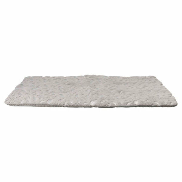 Coperta per Animali Domestici Trixie Feather Grigio Argentato Poliestere 100 × 70 CM