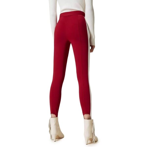 Twinset Pantaloni Rosso Donna