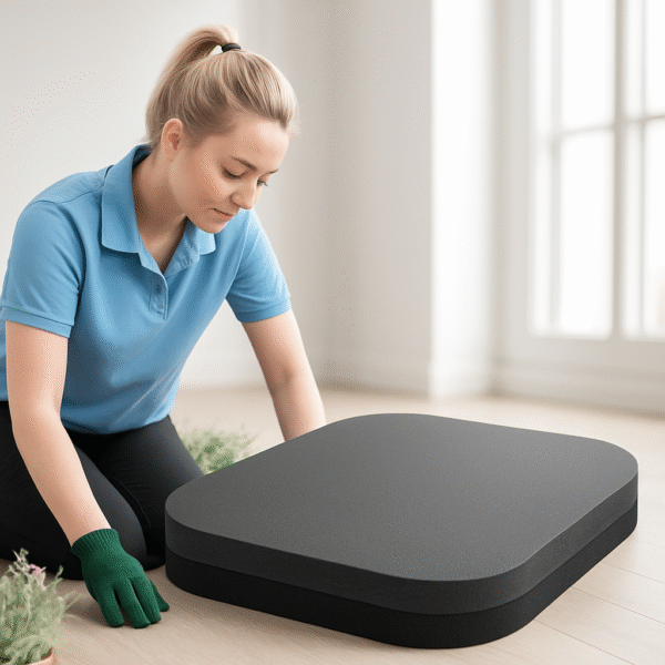 Cuscino Protettivo Ginocchia in Spugna – Comfort per Yoga e Lavoro Outdoor - immagine 3