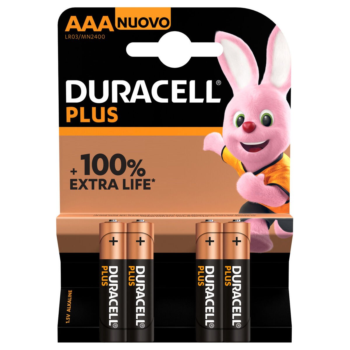 Batteria Alcalina DURACELL AAA 15 V