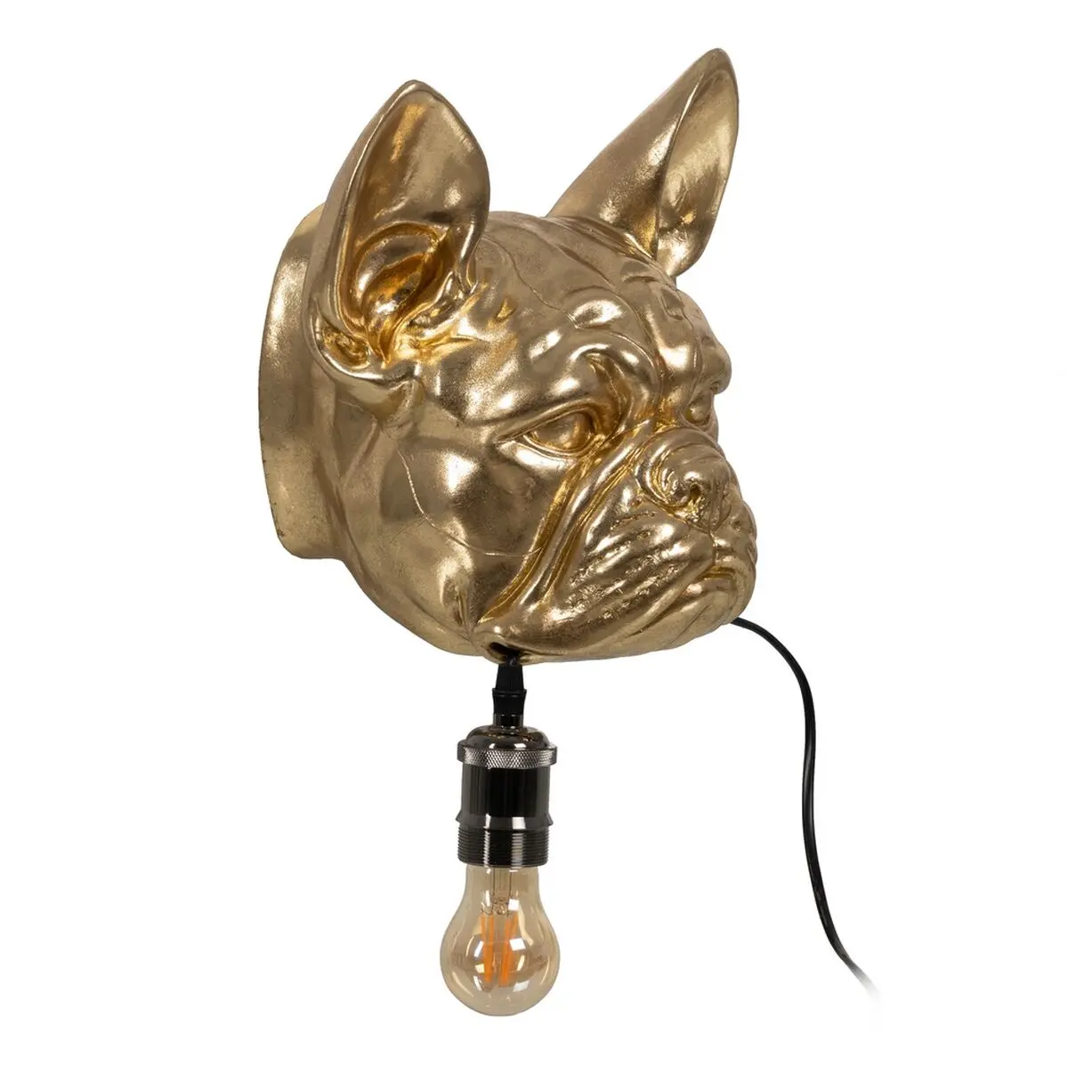 Applique da Parete Dorato Resina A 40 W Cane 220-240 V 28 x 265 x 23 cm