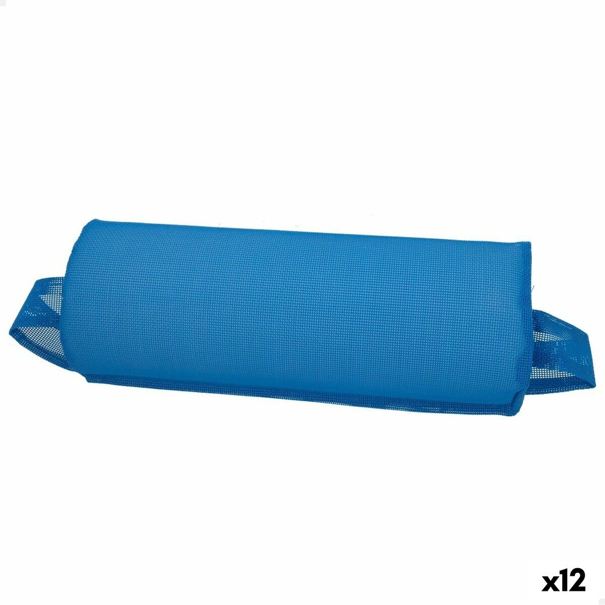 Cuscino per sedie Aktive Azzurro 35 x 5 x 14 cm (12 Unità)