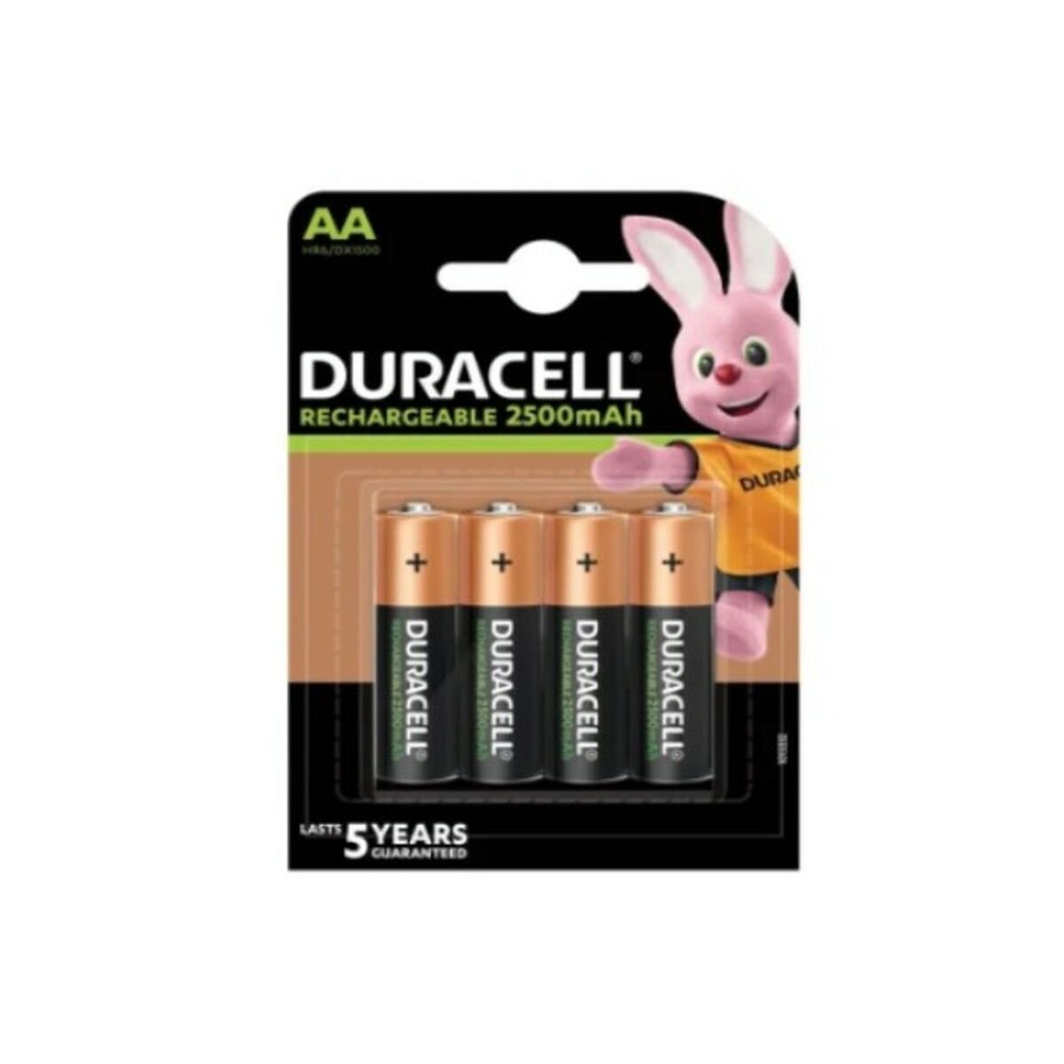Batterie Ricaricabili DURACELL HR6DX1500 AA HR6 NiMh 2500 mAh 2500 mAh 12 V (4 Unità)