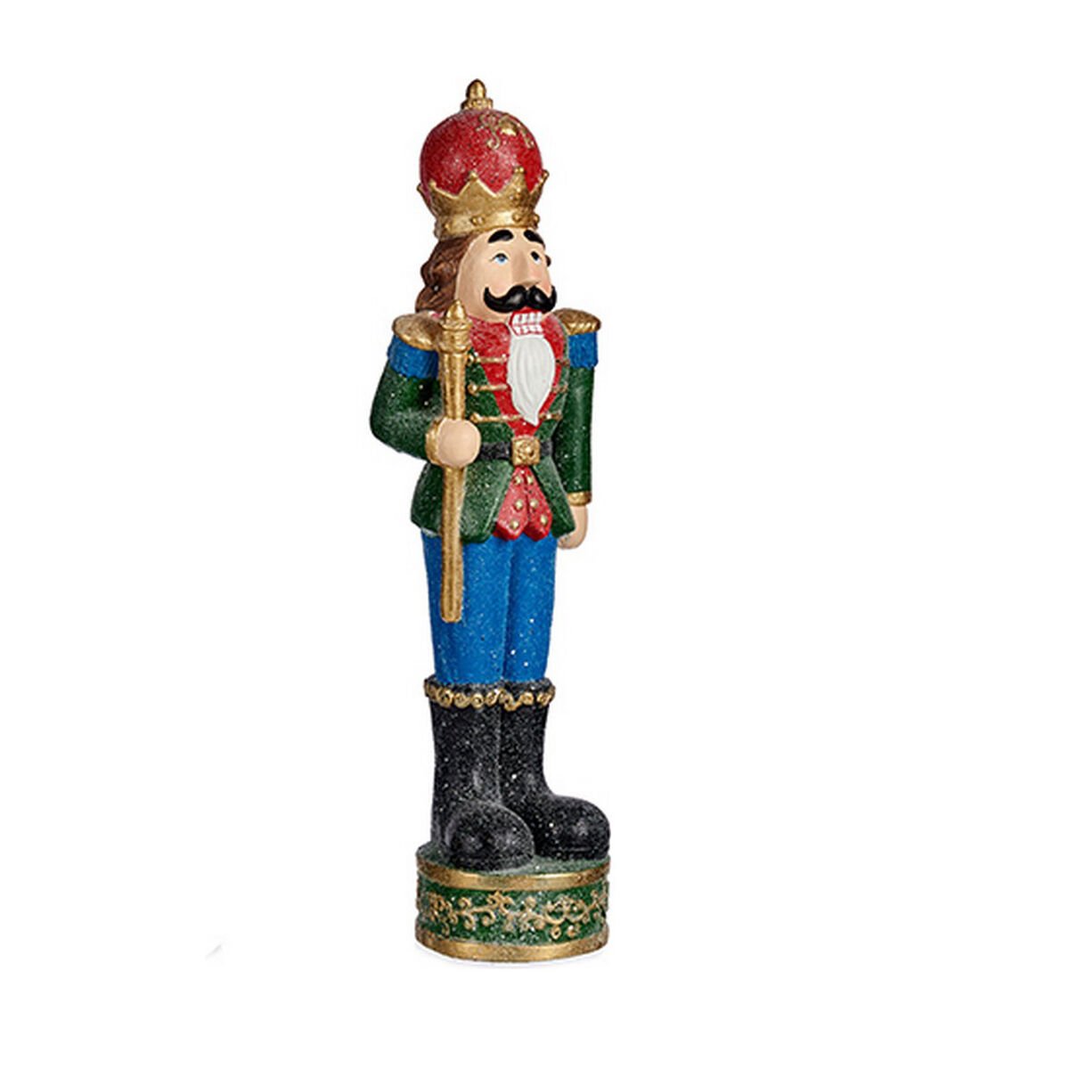 Statua Decorativa Verde Schiaccianoci 15 x 665 x 20 cm Poliresina