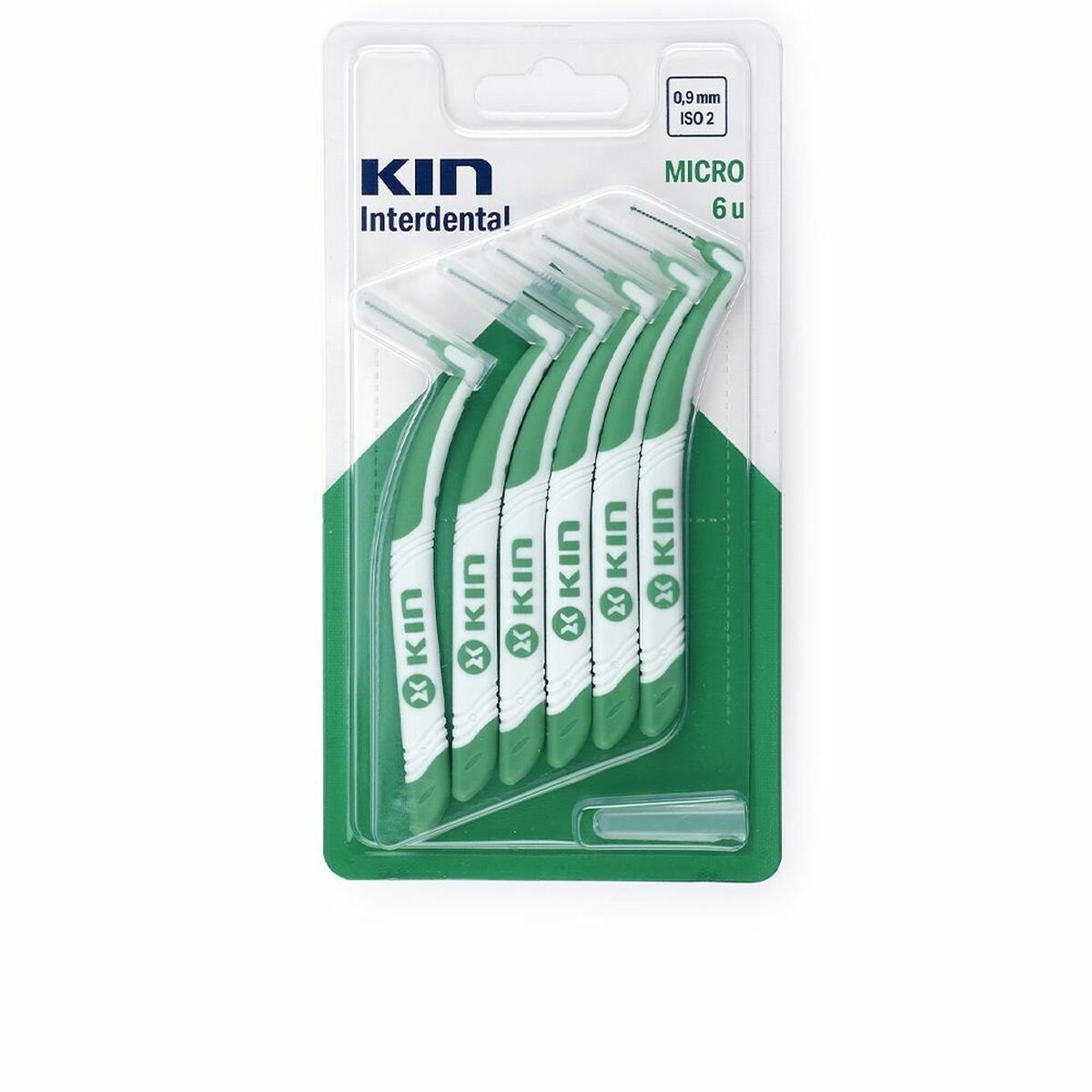 Spazzolino Interdentale Kin Kin Interdental 09 mm (6 Pezzi)