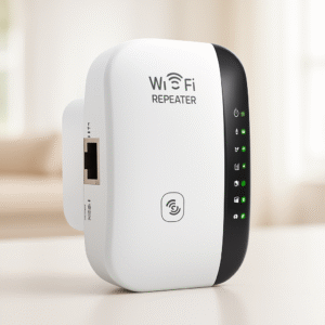 Ripetitore WiFi 300Mbps – Amplificatore di Segnale Extender Wireless 2.4G con Porta LAN