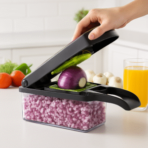 Affettaverdure Multifunzione 14-in-1 – Lama in Acciaio