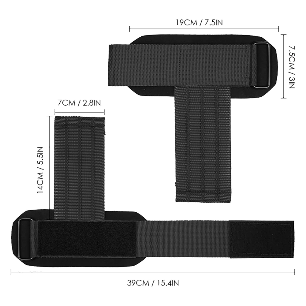 Cinghie da Polso per Sollevamento Pesi Impugnature per Allenamento Forza e Fitness Bilancieri Manubri e Pull Up straps - immagine 3