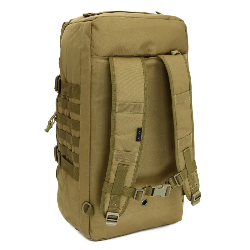 Zaino Tattico 60L Borsa da Viaggio Multifunzionale Uomo Grande Capacità Nylon Impermeabile - immagine 4