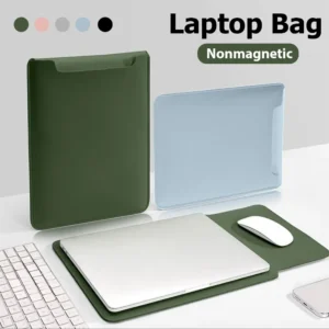 Borsa per laptop fino a 16 pollici compatibile con Apple MacBook Lenovo Huawei Xiaomi e tablet iPad Air Pro 12.9 Custodia elegante e protettiva