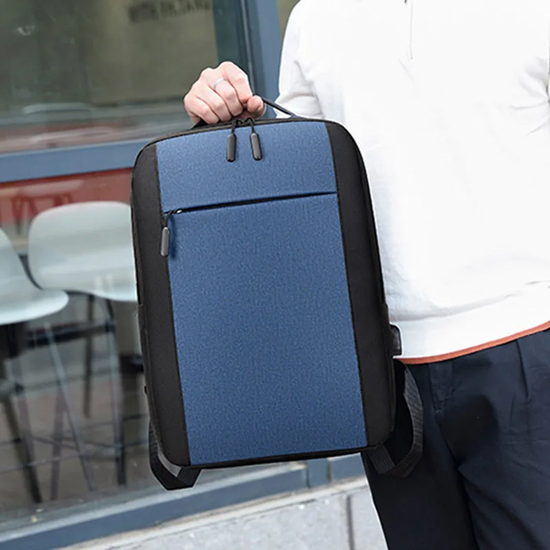 Zaino 3 pezzi borsa a spalla doppia portaoggetti ideale per viaggi business e uso quotidiano - immagine 5