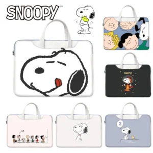 Borsa Snoopy per laptop e notebook fino a 17 pollici valigetta da viaggio per Huawei Asus e Dell