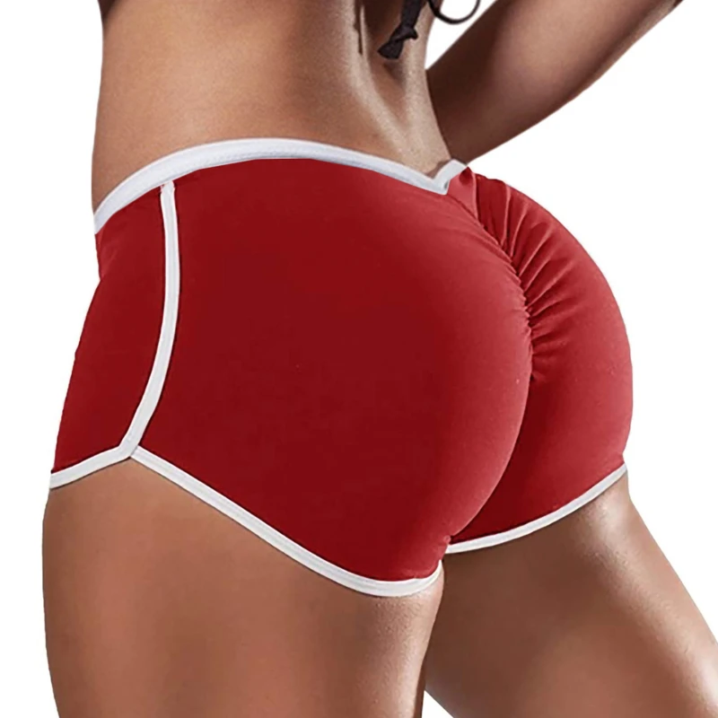 Pantaloncini semplici estivi Donna Home Yoga Pantaloni da spiaggia Tempo libero Palestra femminile Allenamento Pantaloncini sportivi Leggings corti per interni ed esterni - immagine 4