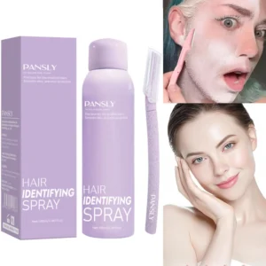 Spray Indolore per Depilazione Viso Inibitore di Crescita Capelli per Donna Bellezza Liscia e Cura del Viso