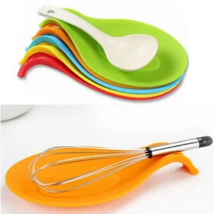 Organizzatore in silicone multiuso per stoviglie e poggia cucchiaio accessorio da cucina pratico e funzionale